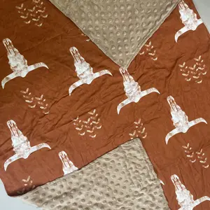 baby blanket western cow outdoor hunting blanket minky blanket