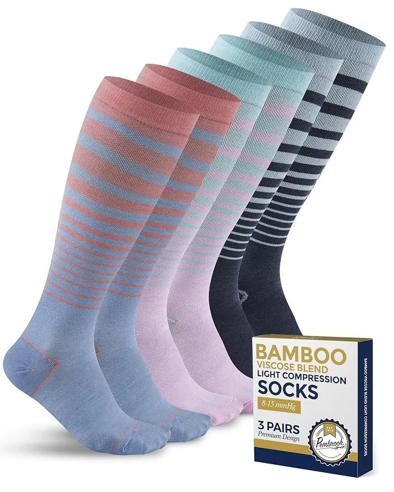 Pastel Stripes - 3 Pairs