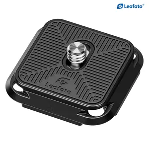 Leofoto QP-38 38mm Quick Release Plate | Four-Sided Arca-Style Interface | Anti-Loosening Screw