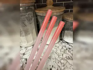 Coral COLOR CHANGING Straw (40oz Tumbler)
