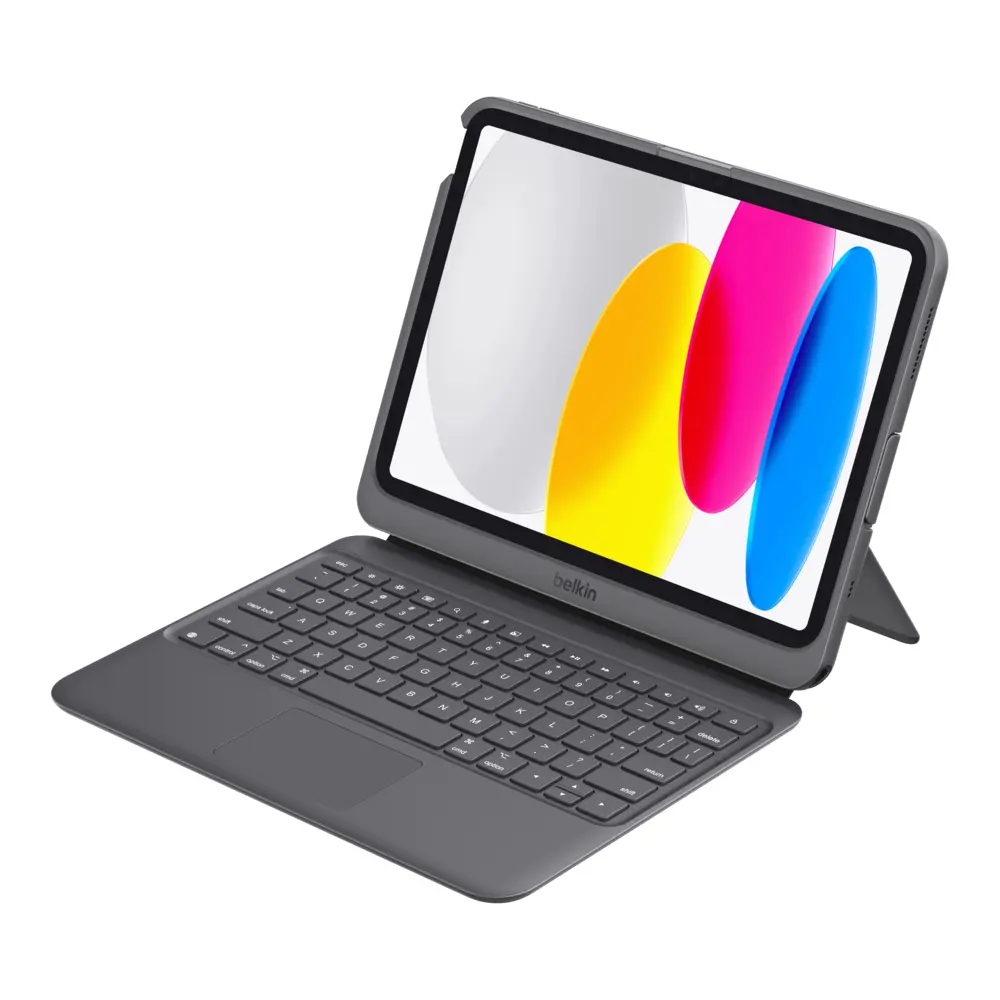Belkin USB-C Keyboard Folio with Display Hub, USB-C Hub for iPad, Ideal for iPad Users