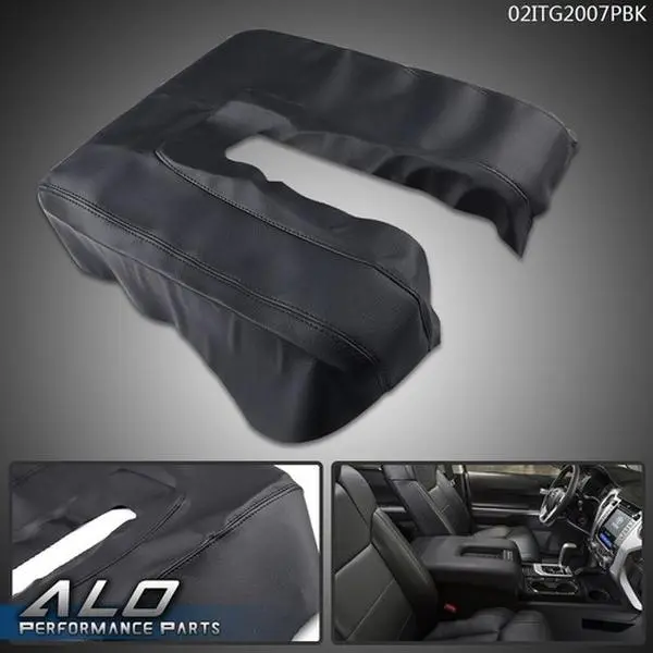 Fit For Toyota Tundra 14-19 Center Console Armrest Leather Synthetic Cover