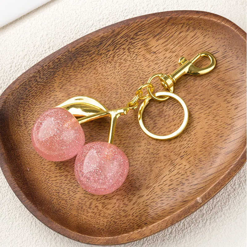 Pink cherry+golden leaf