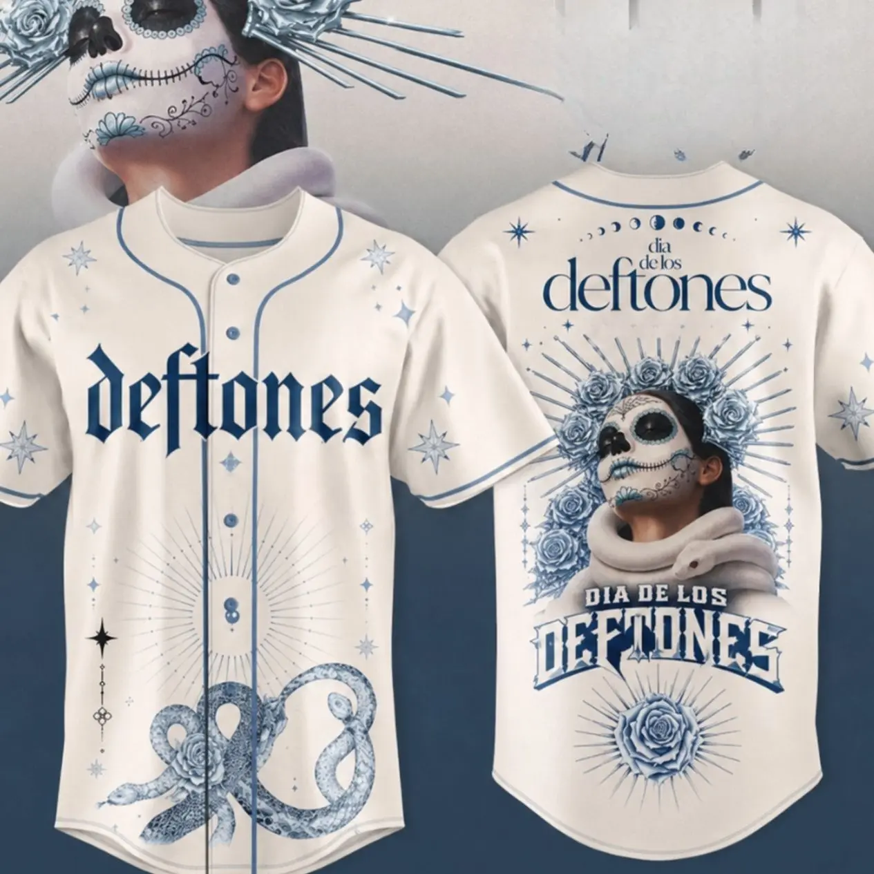 Dia de los Soundwaves 2026 Baseball Jersey, Limited Edition Button Down Shirt, Alt Rock Fan Apparel, Music Gift