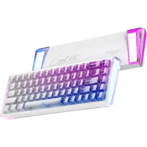 COOL68 60% Wired Gaming Keyboard, Rapid Trigger   Keyboard with 8000Hz Polling Rate, Adjustable Actuation, 0.1ms Latency, Gasket Mount, Hot swappable, RGB Light