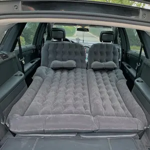 Trunk Car Air Mattress, Rear Seat Travel Bed, Inflatable Camping RV Mat, Includes Pump, Storage Bag, Patch Kit, Ideal for Road Trips