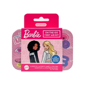 Smart Care Barbie First Aid Kits with Reusable Storage Tins