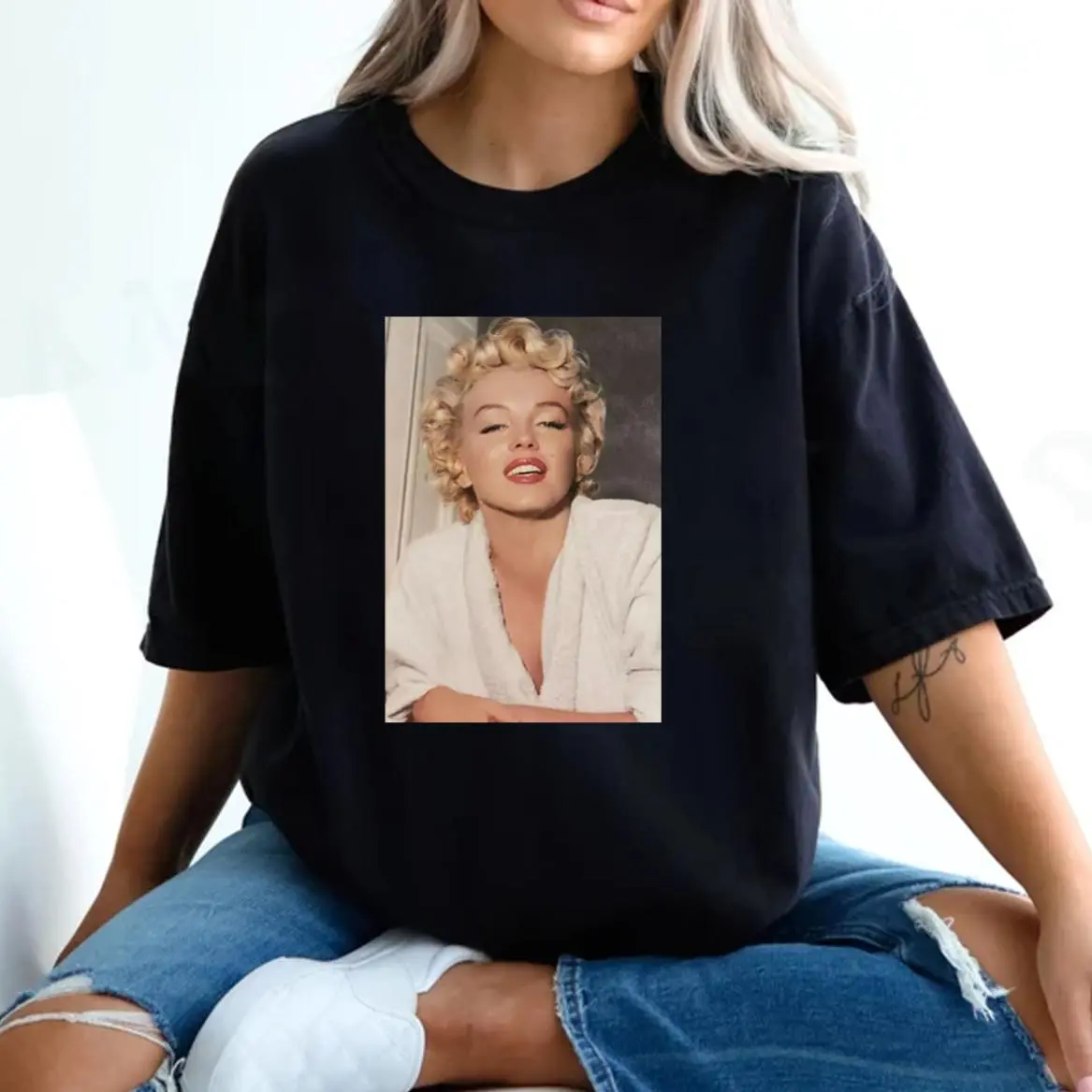 Pre-Sell Marilyn Monroe Licensed T-Shirt, Classic, Top, Love, Sport, Stretch