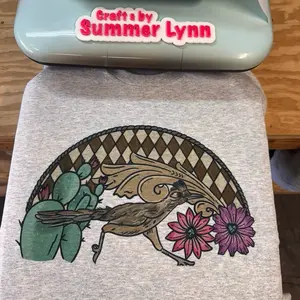 Checkered roadrunner Top