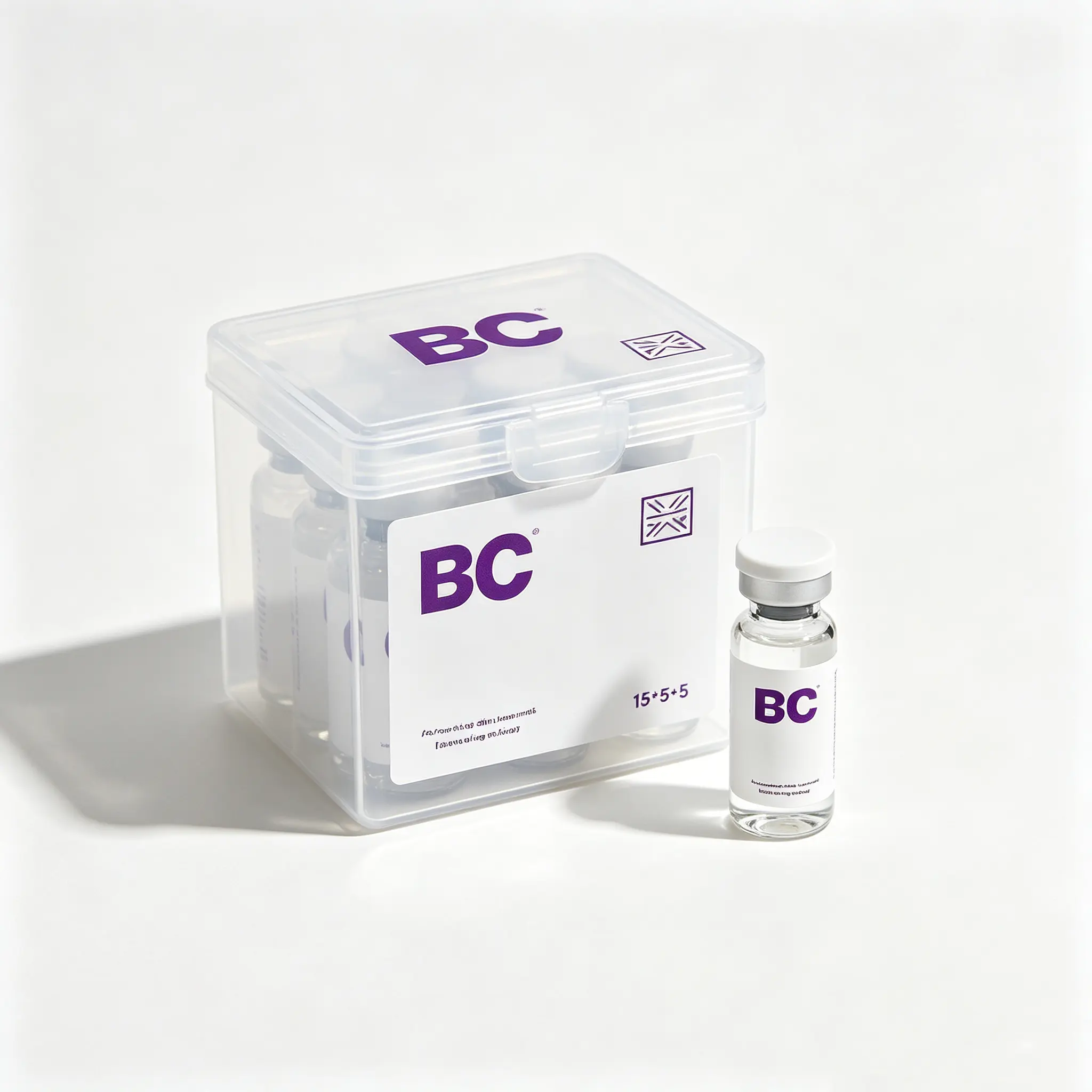 WA/BC/CU/GHK-Cu Sterile Dissolution Water for Freeze-Dried Powder, Cosmetics Blending Tool Solvent