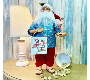 Santa's Workshop 15" Flamingo Claus