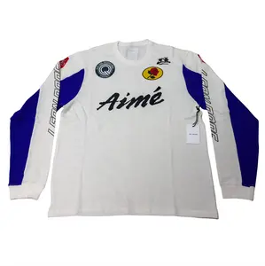 Aimé Leon Dore Mesh Moto Long-Sleeve Tee 'Pristine'