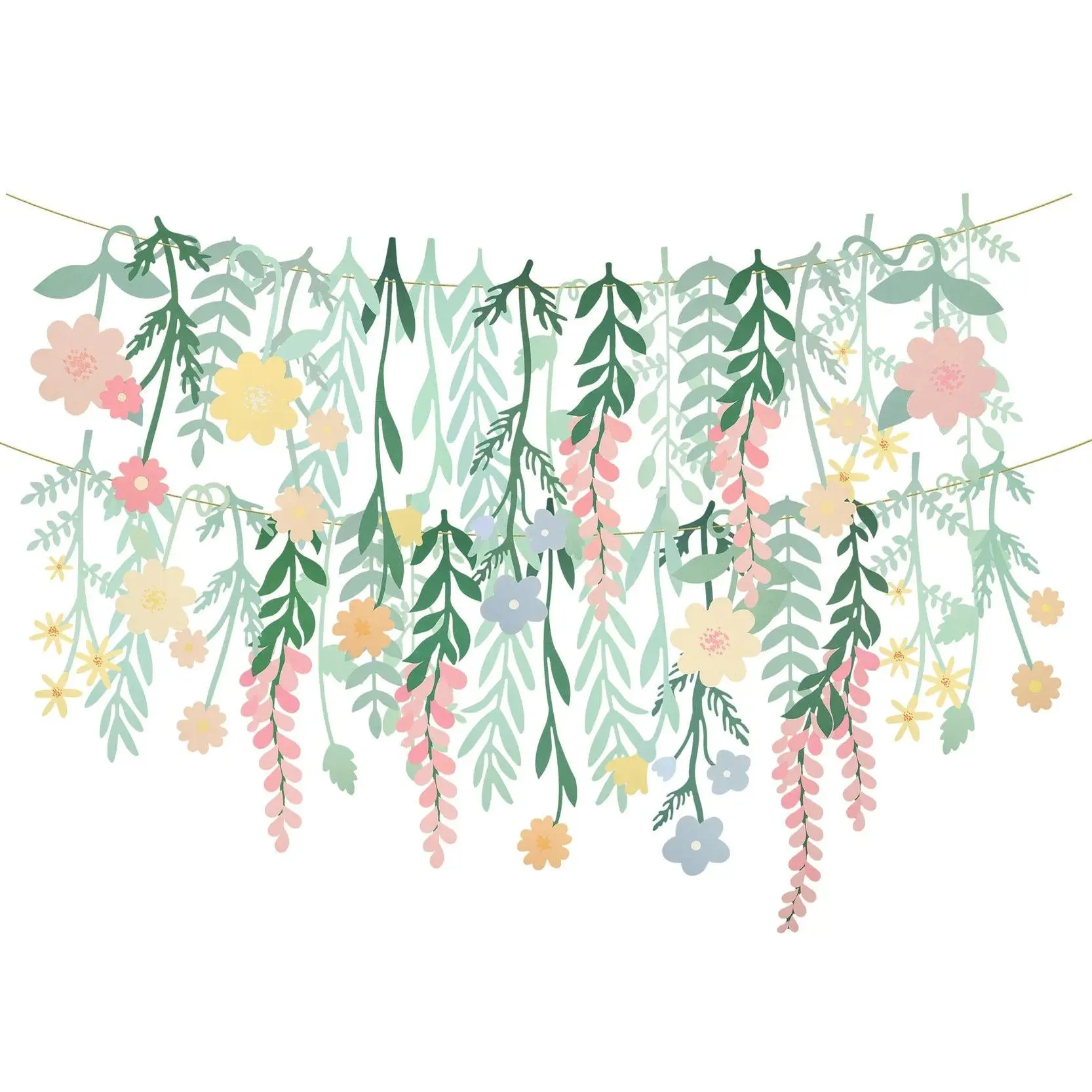 FLORAL PAPER BACKDROP