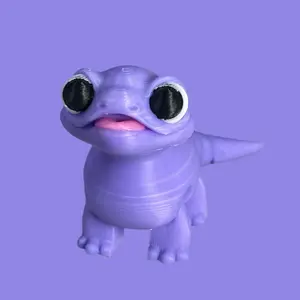 Whimsical Wiggly Lizard