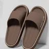 Men's Minimalist Solid Color Slides, Plain Color Slides, Casual Soft Comfortable Home Slippers, House Slippers, Non-slip Thick Sole Slippers for Indoor & Outdoor Wear, Flipflop, Footwear