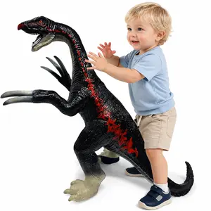 Large Dinosaur Toys- 29" Therizinosaurus Soft Dinosaur Toys for Kids 3-5, Big Inflatable Dino for Boys Girls, Toddler Party Favors Birthday Gifts