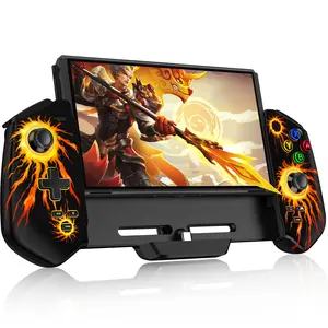 BEBONCOOL Switch Controller with Hall Joystick for Nintendo Switch/OLED, 6-Axis Gyro Motion Control, Dual Vibration Motors, Turbo Function, Ergonomic Design, 4 Game Slots, Wired Connection