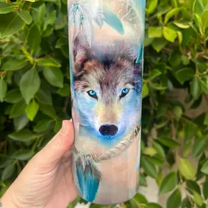 Wolf Tumbler Drinkware Water Bottles