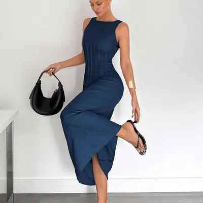 Corporate Maxi Dress - TikTok Shop