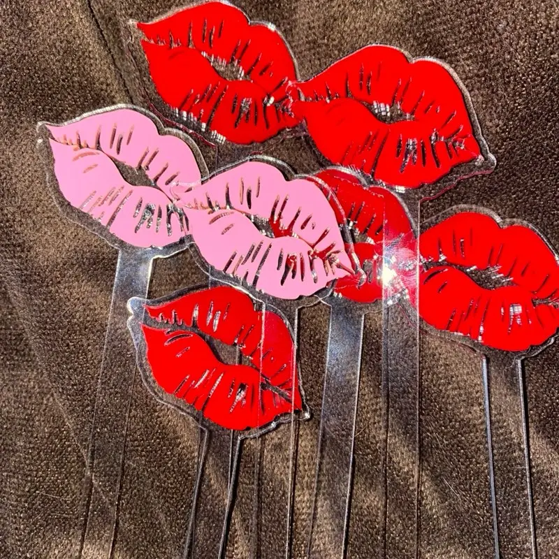 Lips Cocktail Stirring Sticks