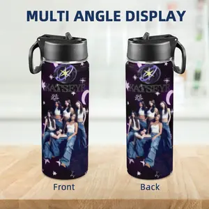 Katseye Themed 20oz Insulated Stainless Steel Tumbler | Durable Thermos Flask with Leak-Proof Lid, Multi-Purpose Cup for Home/Office/School, Perfect friend Gift & Summer Drinkware