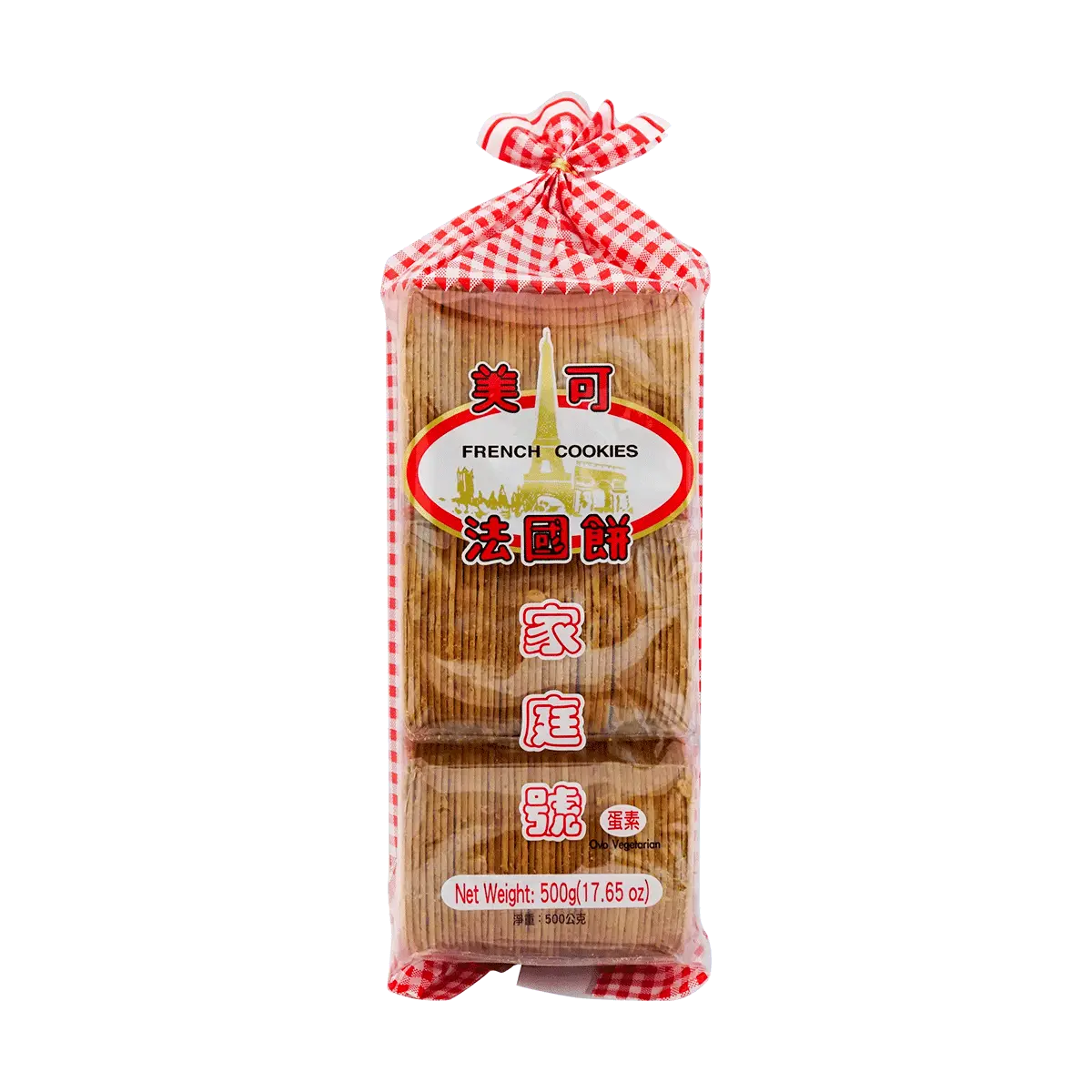 MEIKE French Butter Cookies Family Pack 500g - Authentic European Style Shortbread Biscuits for Sharing