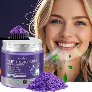 Whitening Tooth Powder | Color Correction | Stain Removal | Toothpaste Booster | Brightness Enhancer | Stain Cleaning | 50g | Improves Oral Hygiene | Teeth Brightening | Teeth Whitening | Tooth Powder