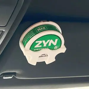 3D Printed Vehicle Sun Visor Holster - Non-Toxic PLA, Designed for Secure Access, Available in Multiple Colors and Text Options
