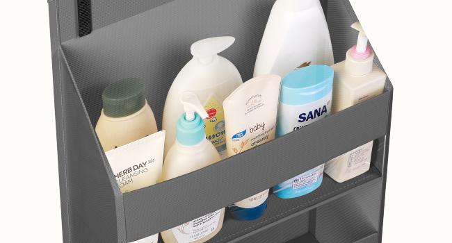 Lifewit Over the Door Organizer with Clear Window and Mesh Pockets, 5 Shelves, Anti-Tilt