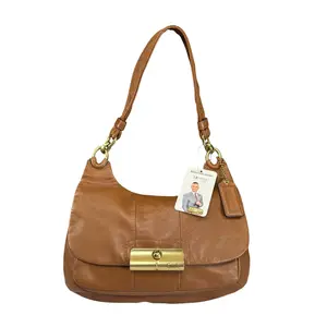 Pre-owned coach Leather Crossbody Bags Y2K Kristin Brown BHW Shoulder 2 Way Purse