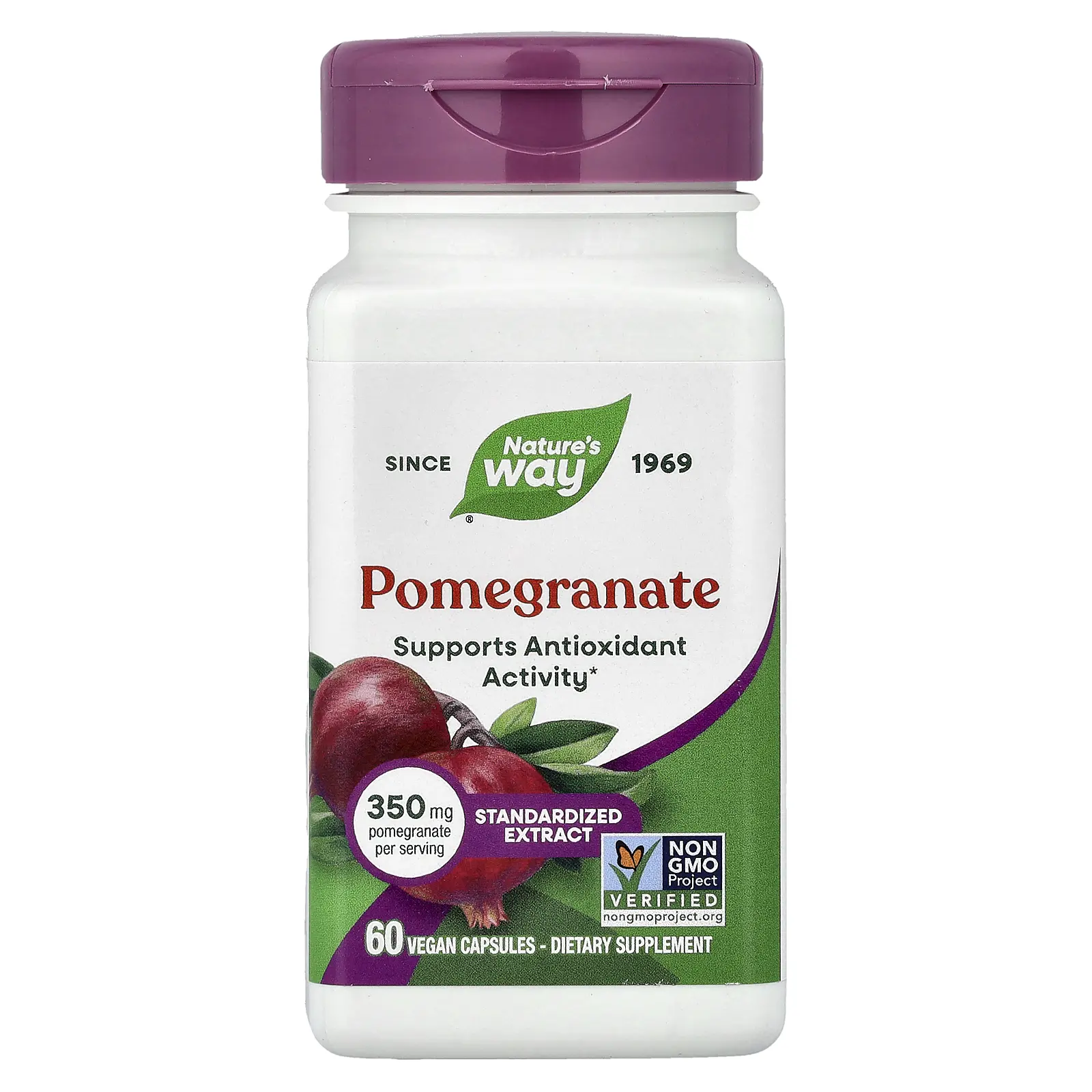 Nature's Way Pomegranate, 60 Vegan Capsules Nature's Way Pomegranate, 60 Vegan Capsules