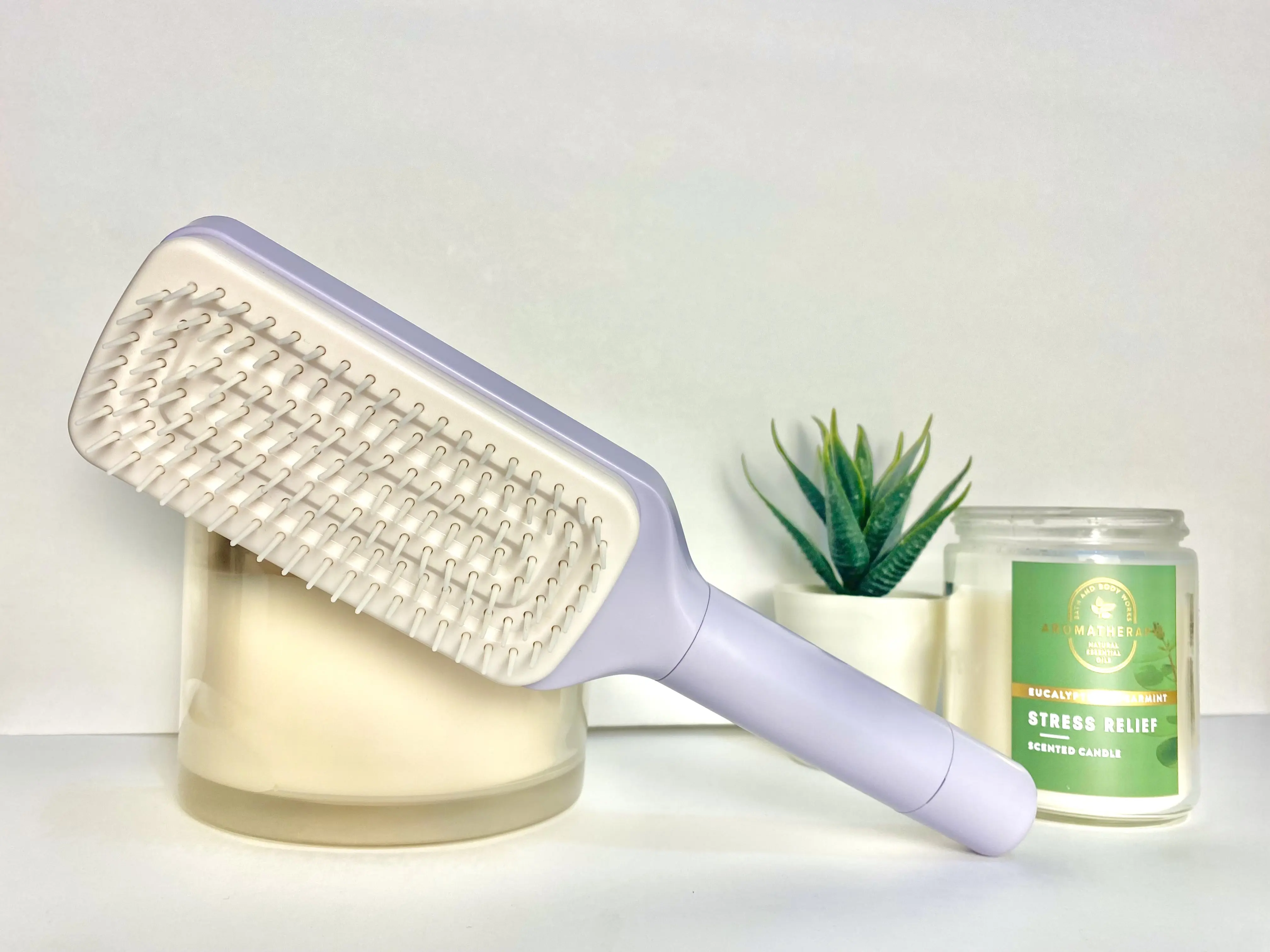 Untangled Hair Brush (Self-Cleaning Hairbrush for Beauty and Personal Care)