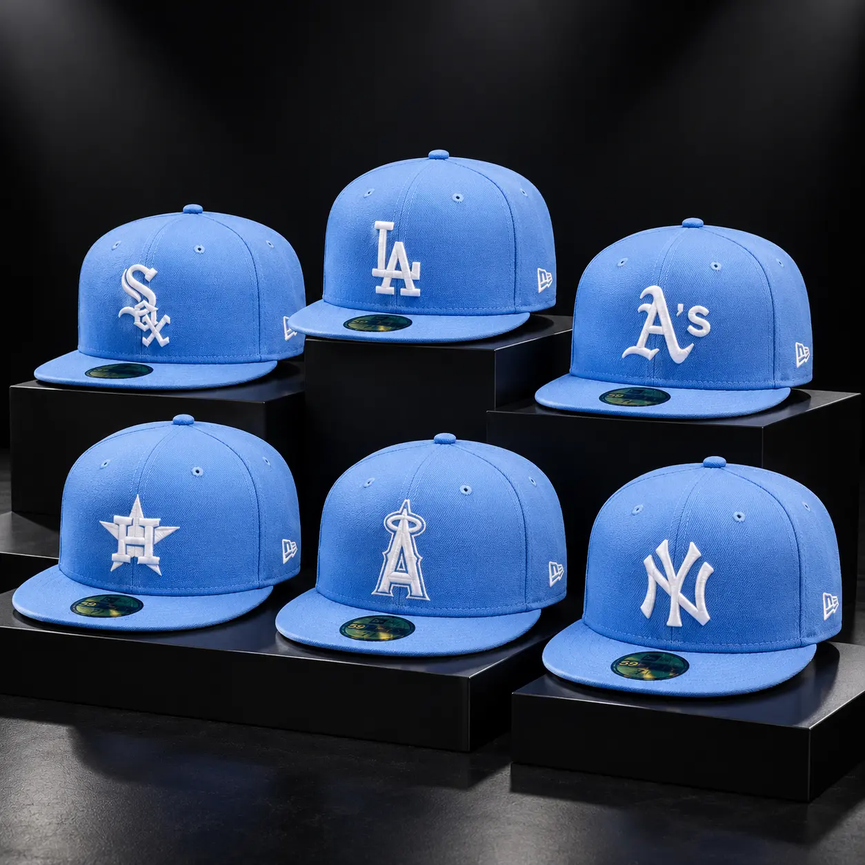 2027 NEW TREND Baseball Fitted Hat New Era MLB Team Logo Caps Dodgers Yankees Red Sox Chicago Cubs Los Angeles Angels Oakland Athletics Embroidered Flat Brim Sports Fashion Hats