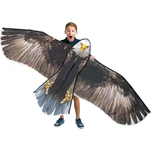 Bald Eagle Huge Kite for Kids and Adults Single Line String Easy to Fly for Beach Trip Park Family Outdoor Games and Activities7