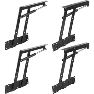 2 Pair Folding Lift and Up Hinges, Heavy Duty Lift Up Hydraulic Hinge for  Mechanism Hardware Coffee Table Furniture Lifting Tool, by .