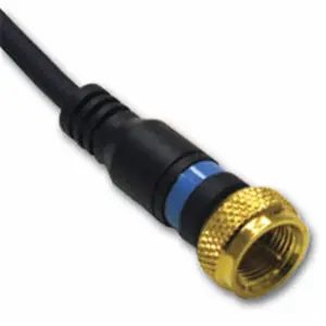 212 MAIN 6ft VELOCITY Pure Copper Mini-Coax F-Type Cable - Cycling Accessories with Noise Reduction & Protection for Outdoor Leisure Equipment