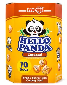 Meiji Hello Panda Cookies Caramel Filling 9.1oz