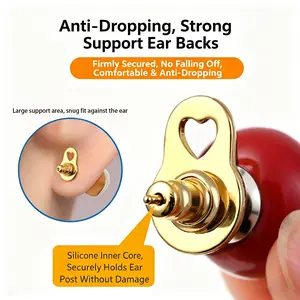 Universal Earring Lifters Anti-Droop Support Earring Back Earring Stoppers Earring Stabilizers Perfect for Heavy Earrings