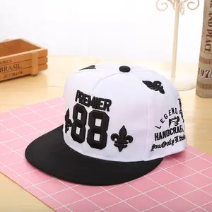 Digital Embroidery Fashion Hip-hop Hip-hop Hat Outdoor Sun Protection Flat Edge