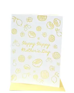 Lemon Lemon Mother's Day Letterpress Card