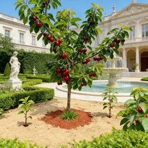Cherry Tree Live Plant Sweet Fruit Potted Plant, Perfect for Small Gardens