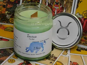 Taurus Astrology Candle | Zodiac Candle | Gift Candle | Taurus Birthday Candle | Taurus Candle