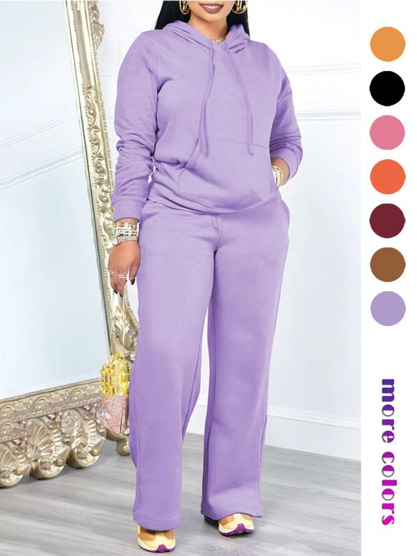 Two Piece Half Sleeves Hoodie & Long Pants