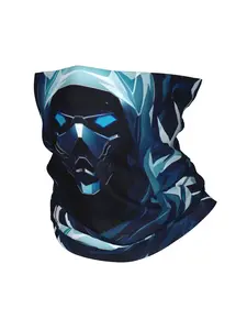 Grim Reaper Men Fashionable and Versatile Printed Headscarf Breathable and Sun Resistant Suitable for Daily Wear and Outdoor Travel Elastane Knitted by BIIHUDU