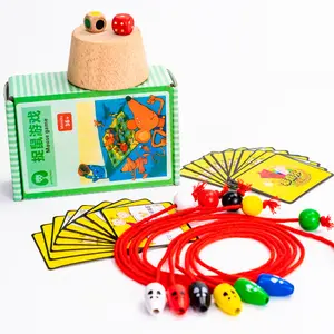 Board games for early childhood education, concentration training, bug catching toys, parent-child interactive tabletop games