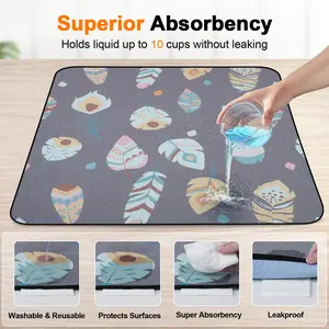 LOOBANI Washable Pee Pads for Dogs,2 Pack Ultra-Absorbent and Leak-Proof Whelping Pads, Non-Slip Reusable Puppy Pads, Waterproof Puppy Training Pads for Playpen, Crate, Housebreak