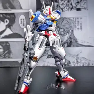 Mechanical Building Blocks Star Wind Spirit Warrior Model, 1/144 Scale, Includes Weapons and Stand, Unisex Toy Gift for Boys