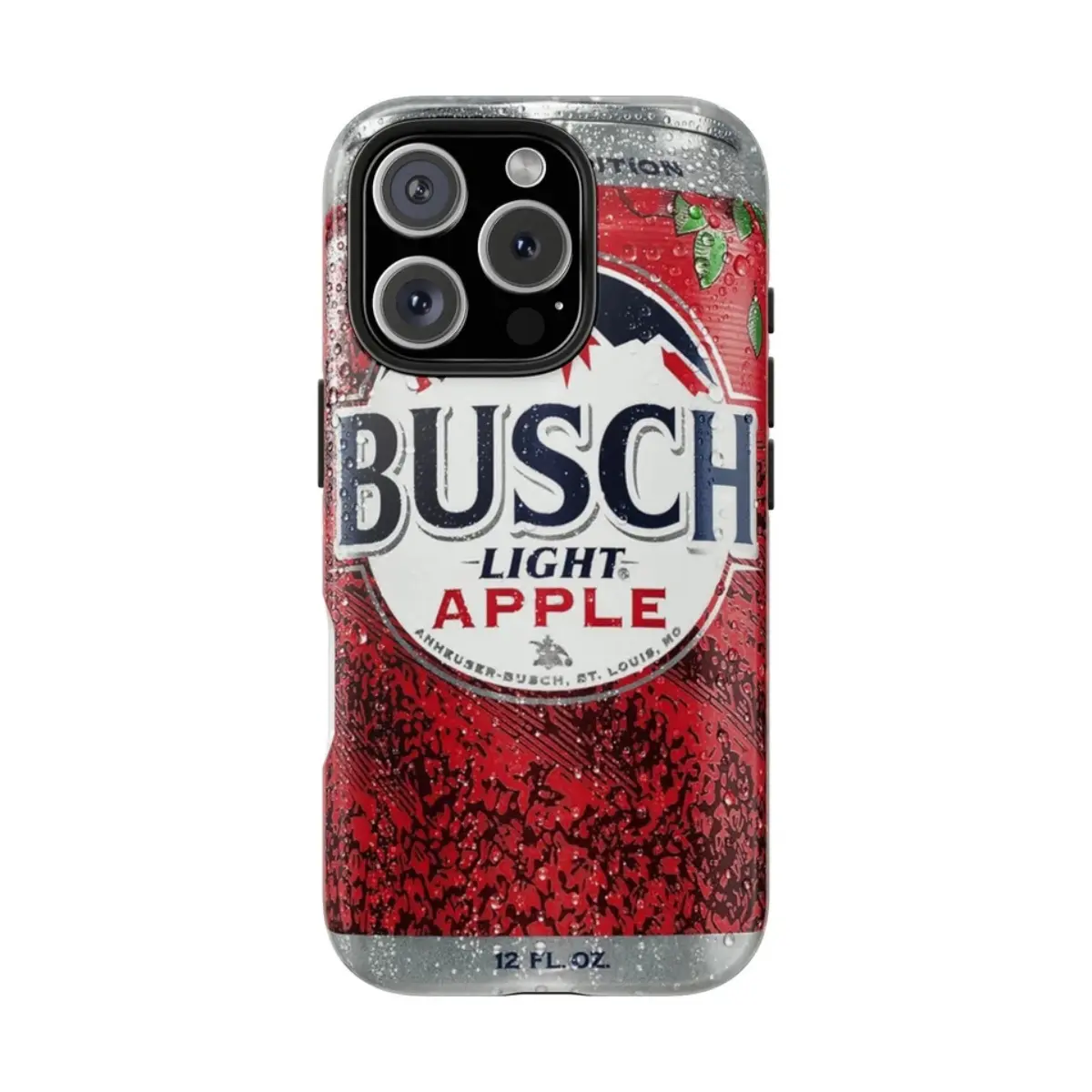 Busch Light Apple Phone Case, Cover For Iphone 8 to 16 Pro Max, Rugged Protective Case, Classic Lager Gift, Phone Gift, Unique Accessories