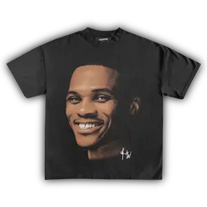 RUSSELL WESTBROOK BIG FACE TEE UNISEX T-SHIRT, GRAPHIC TEE, GIFT FOR FANS