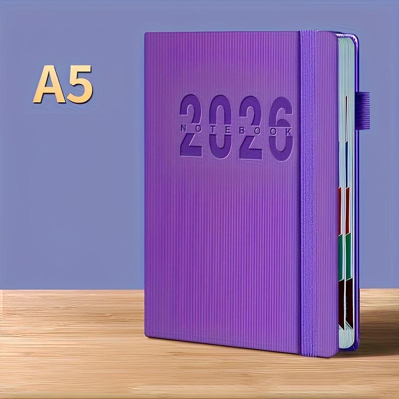 2026 New Calendar Planner & Self-Discipline Log - Self-Discipline Check-In, Time Management & Schedule Planning - One Page Per Day, 365-Day Plan & Visual Organization - 400 Pages Easy-to-Clean Paper